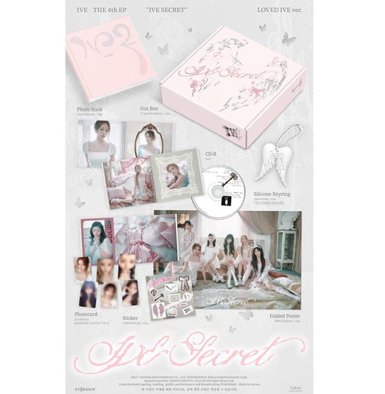 IVE SECRET 4º Mini Álbum – Versão LOVED IVE