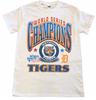 DETROIT TIGERS 1984 WORLD SERIES Short Sleeve White Color Shirt Reprint Unisex T-Shirt