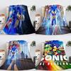 Entzückende Sonic Igel Plüsch Fleece Decke Für Kinder Perfekt Für Winterlichen Komfort