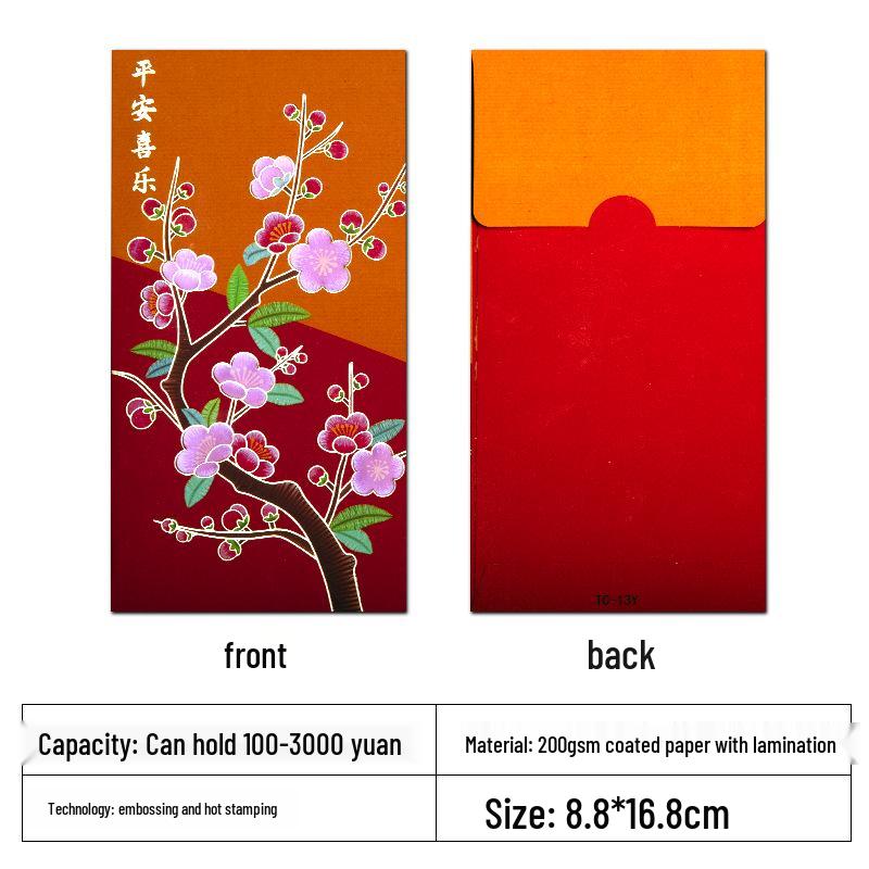 High-End Hong Kong Style Creative Chinese New Year Red Envelope