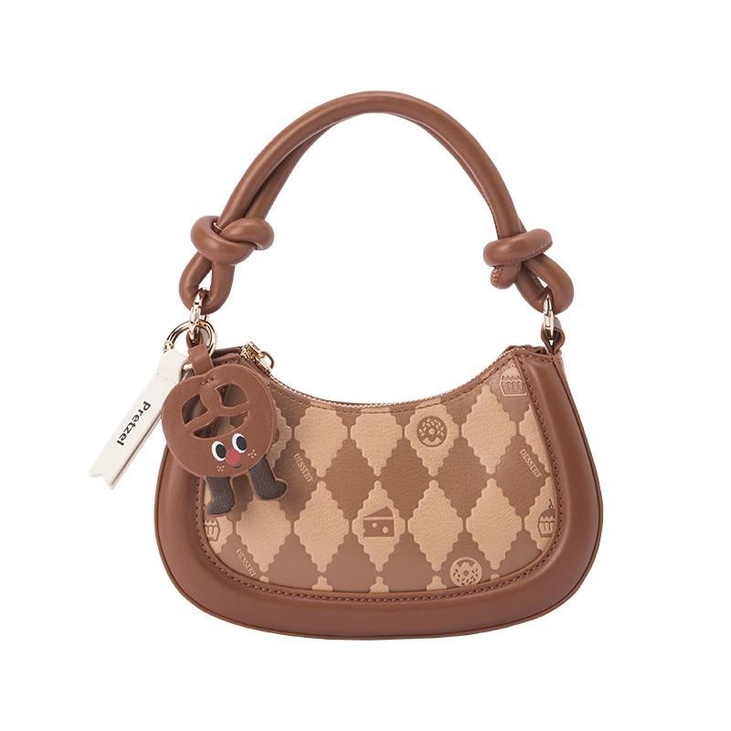 Semir Women s Cute Quilted Crossbody Handbag Small