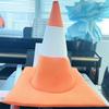Traffic Cone Hat for Adult Kids Carnivals Gathering Headgear Hat Outdoor Photo Props Hat Holiday Celebration Costume Hat