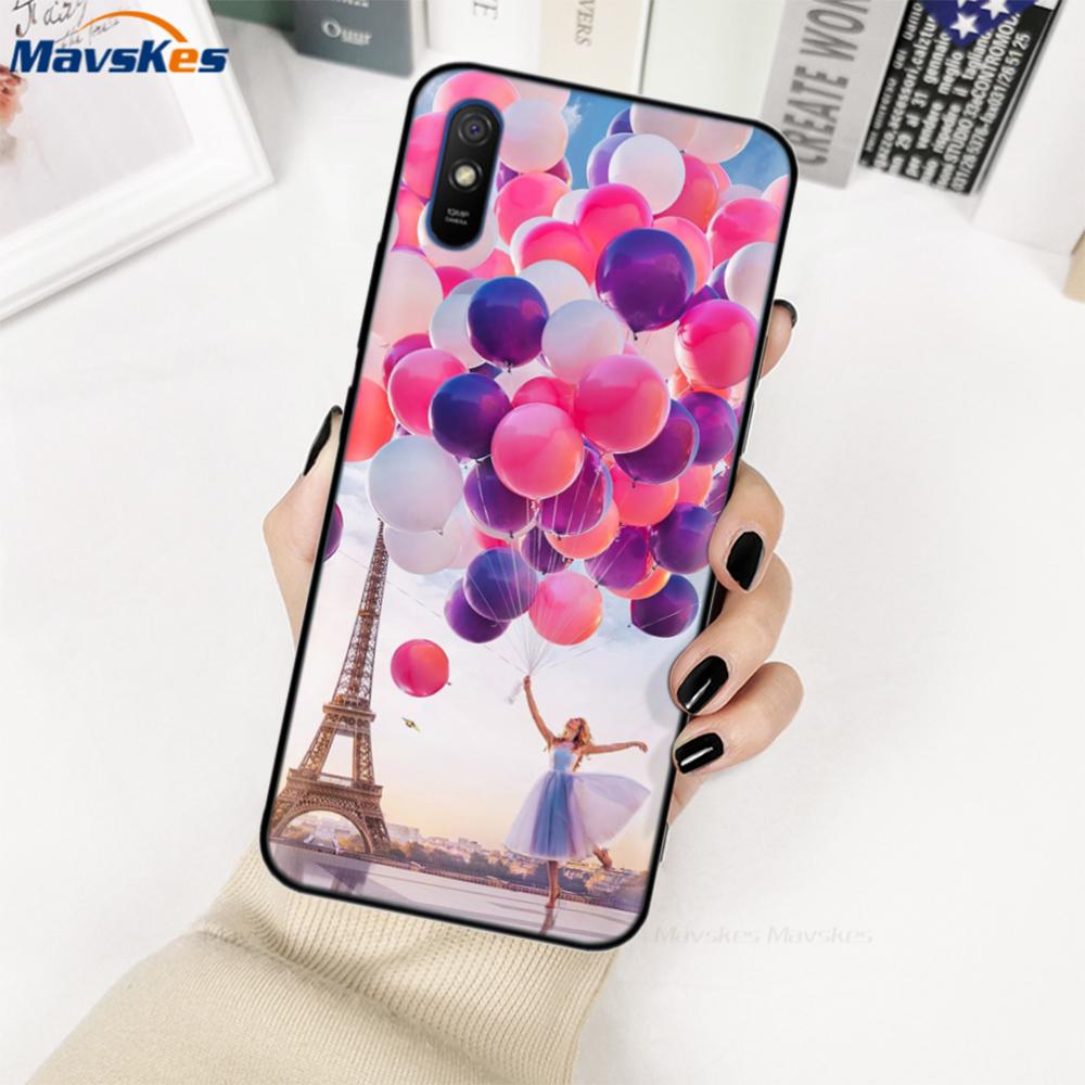 Weiche Hülle für Redmi 9A Hülle Redmi9A Abdeckung Silikon Schutzhülle TPU Handy Rückseite für Xiaomi Redmi 9A Hülle 9 A Stoßfänger Hüllen etui
