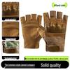 Men's Full-Finger Outdoor Tactical Gloves - Cut-Resistant, Wear-Resistant for Motorcycle Riding & Combat