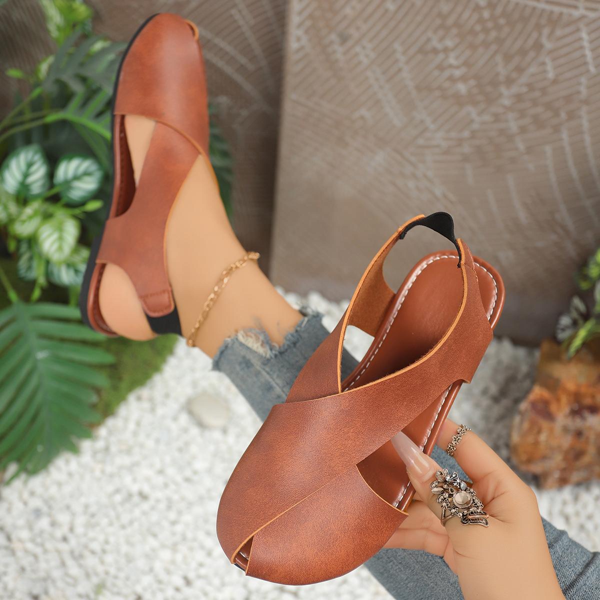 

Fashion Women Sandals New Soft Sandals Women Summer Casual Beach Shoes Lightweight Wedges Heeled Shoes Woman Footwear Summer Sandals 36 коричневый