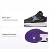 Li Ning Primary 3 V3 Comfortable Versatile Low Top Kids Basketball Shoes Kids Basketball Shoes Black Purple YKBU040-7