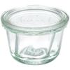 Weck Glass Storage Container, Kugelhopf, 140ml, WE-561, Clear