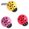 Office Cabinet Decor 4Pcs 3D Ladybug Refrigerator Magnet, Mini Ladybird Resin Fridge Magnets Decorative Memo Note Holder for Kitchen Whiteboard Kit