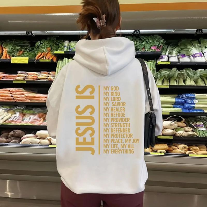 

Women s Fall/Winter Sweatshirt Alphabet Fashion Print Hooded Rear Velvet 2XL кавовий