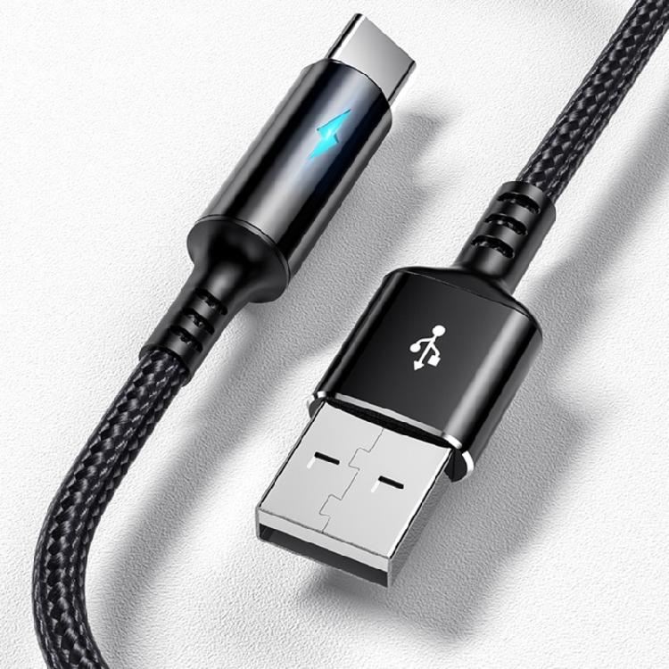 Durable Nylon Braided USB C Cable Great Compatibility Stable Data Transferring