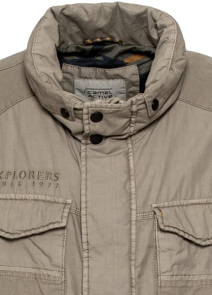 Демисезонная куртка Camel Active Fieldjacket aus reiner Baumwolle (420830-3O58) khaki