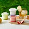 Silicone Ice Cube Mold with Lid Reusable Ice Ball Maker Large Flexible Ice