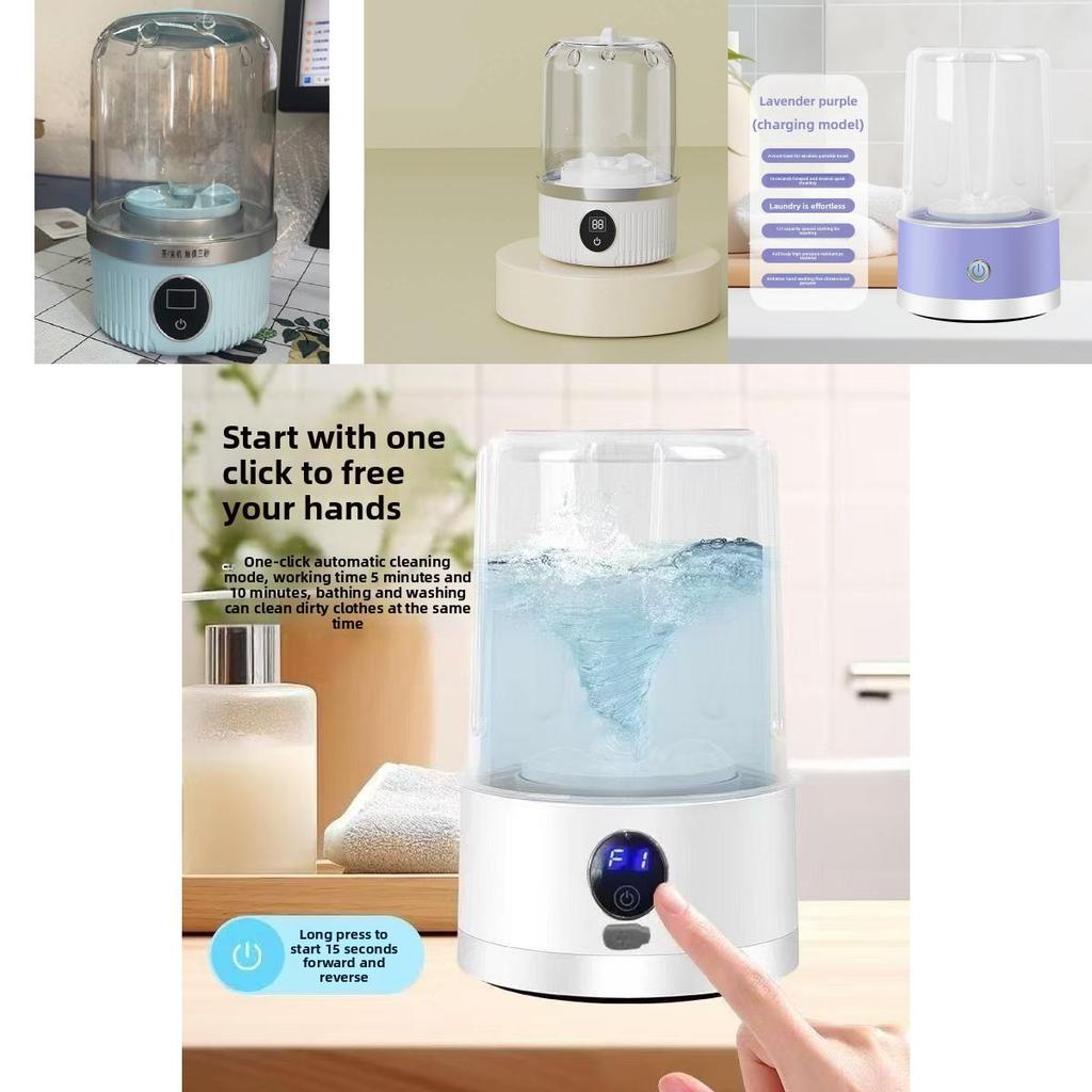Mini Tragbare Waschmaschine mit UV-Sterilisation für Babykleidung und Unterwäsche