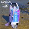 10L/20L Swimming Bucket Bag Large-Capacity Beach Backpack Fashion Waterproof Dry Bag  Water Sports