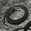 Cargo Securing Ropes Bungee Cords with Carabiner Hooks, Heavy?Duty Outdoor Straps, Elastic Durable Tie Down Binding Rope for Tarps, Tent,