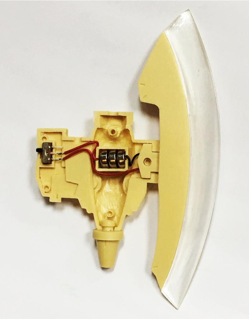 MG 1/100 THE ORIGIN High Mobility Zaku II Ortega's Illuminating Giant Heat Hawk Set (Illuminating Giant Heat Hawk Only) [Parallel Import]