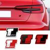 Metal 3D Badge T Sport Logo Car Rear Trunk Body Sticker Emblem For Toyota Corolla Rav4 Yaris Camry Highlander Land Cruiser YU6