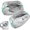 Filtmonster Shoe Washing Machine Bag, New Upgrade Shoe Bag For Washing Machine, 1 Shoe Washing Bag, 1 Mesh Laundry Bag, Gray