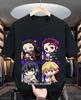 2026 Summer Demon Slayer Anime Tanjiro  Nezuko  Inosuke  Zenitsu Printed  Loose Shortsleeved Pure Cotton Childrens Tshirt