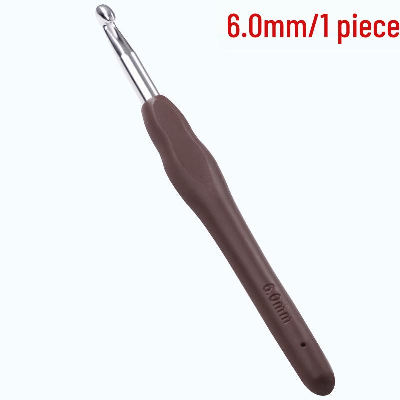 Soft Grip Crochet Hook Set: Handmade Yarn Dolls, Stainless Steel Needles & Knitting Materials
