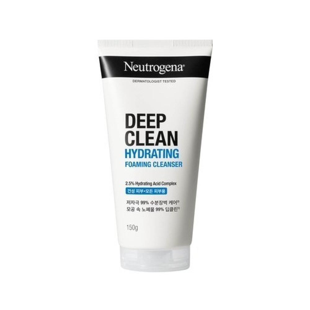

Neutrogena Deep Clean Увлажняющая очищающая пенка 150 г