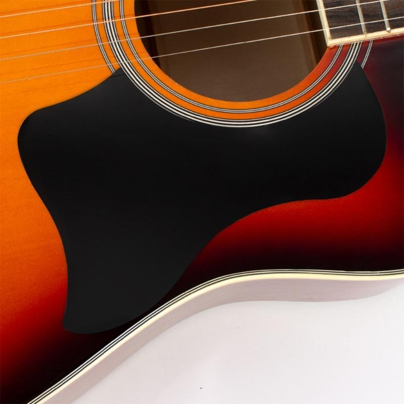Plastic Guitar Pickguard Adhesive Scratch Plate 38inch/41inch Guitar Anti Scratch Guard Plate Guitar Part Enduring