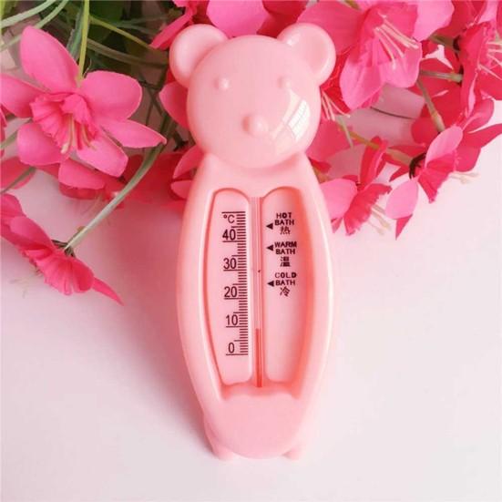 Cartoon Bear Shape Baby Shower Bath Water Thermometer Temperature Test Tool