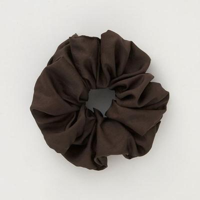 THE RYE Silky Scrunchie M(Brown)