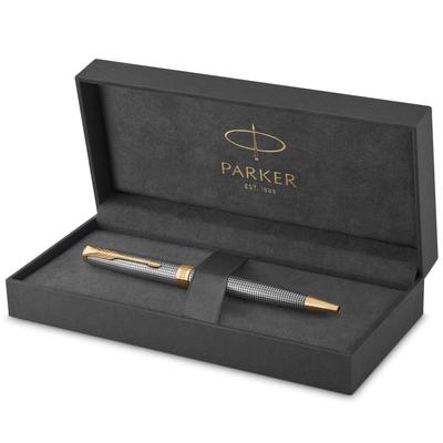 Parker Kuglepen Sonnet Premium Shizure GT Mellemspids Gaveæske Ægte Importeret Produkt 1931492 Oliebaseret