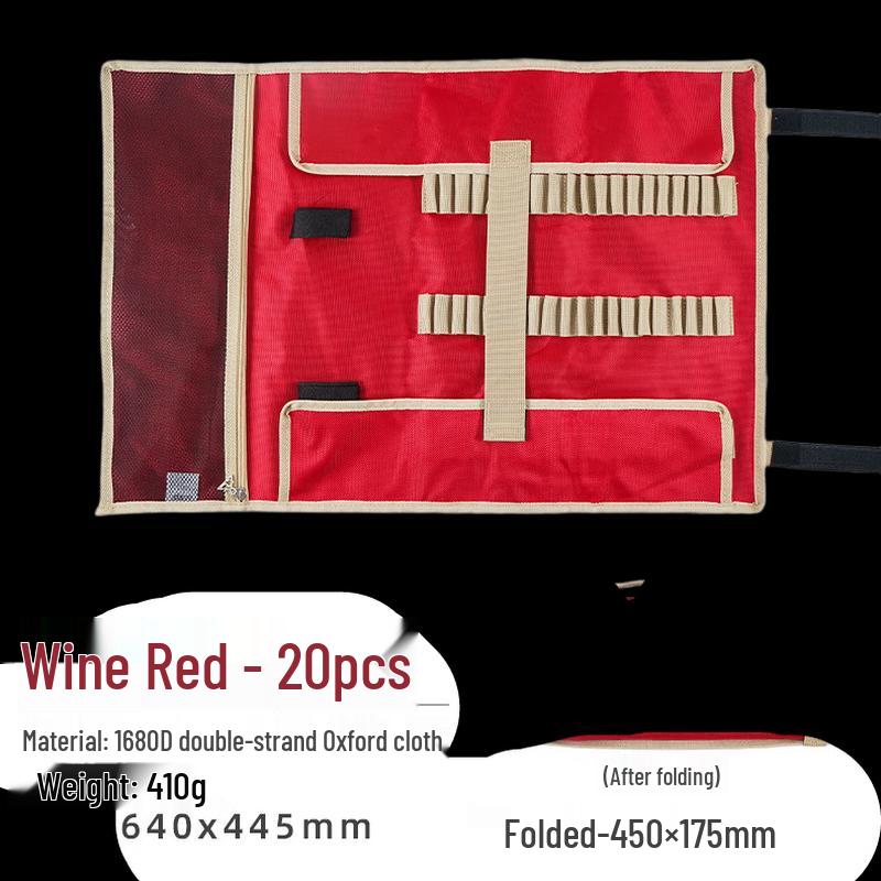 Camping Tent Peg and Tool Storage Bag