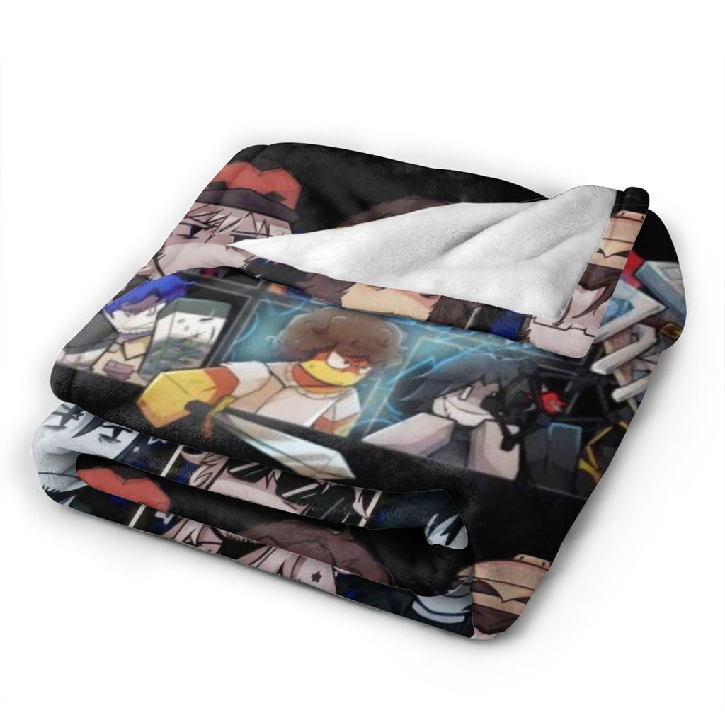Forsaken Character Flannel Blanket Spring  Soft Warm Throw Blanket For Children Couch Chair Funny Bedspread Sofa Bed Cover