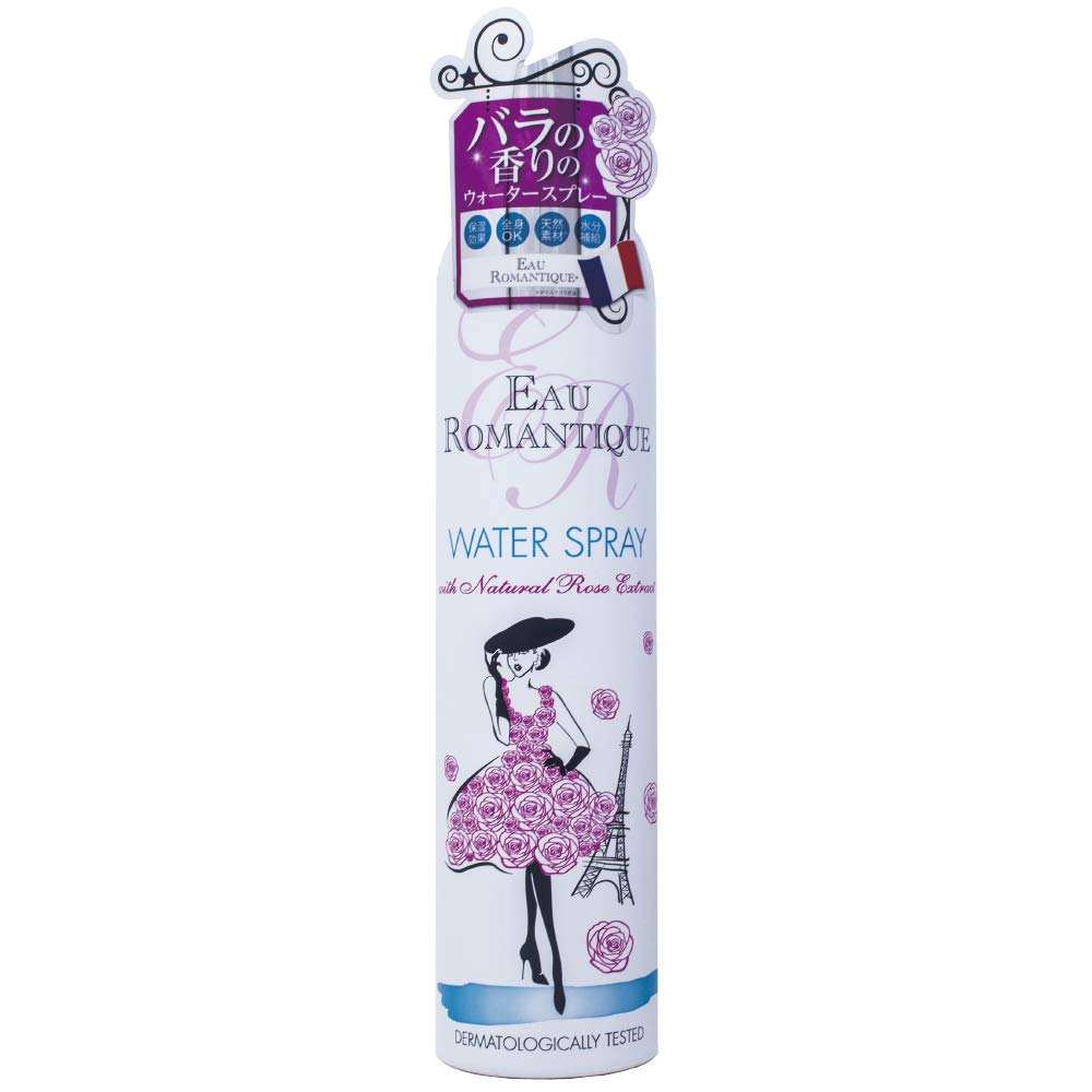 Au Romantique Rose Water Spray 300ml, Made in France, Mist Toner with Natural Rose Extract