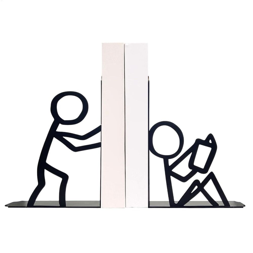 Decorative Book Stopper Reading Decor Book Organizer Cute Desk Book Ends  Book Lovers Gift