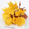Künstliche Seidenahorn-Simulation Herbstlaub Zweig Pflanze Herbstliche Blumendekoration Thanksgiving Künstliche Blume Halloween Szene Dekoration