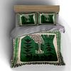 Green leafy design Bedding Duvet cover sets Duvet covers Pillowcases gifts (1 * Duvet Cover 2 * Pillowcases, without duvet insert)