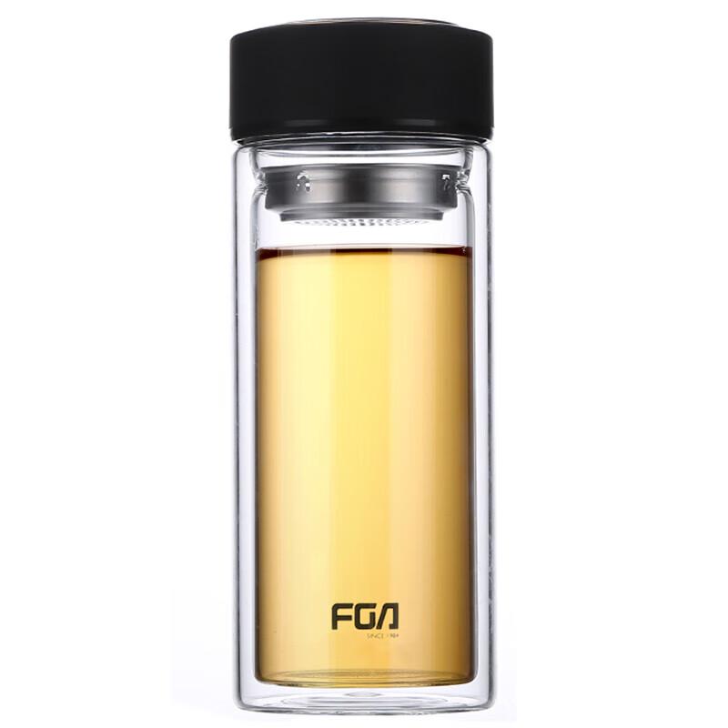 FUGUANG Double-Layer Glass Mug 500ml