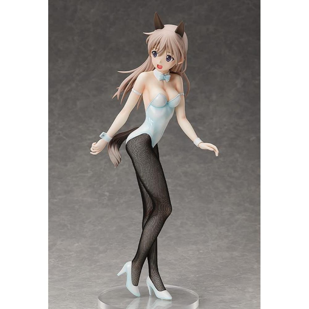 501st Joint Fighter Wing Strike Witches ROAD To BERLIN Ayla Ilmatar Jutylainen Bunny Style Ver. 14 Scale Plastic Painted Complete Figure F51114