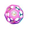 Baby Teething Rattle Ball, Sensory Grasping Ball with Holes for Fine Motor Skills Training, Infant Toddler Toy