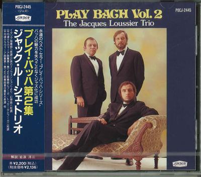 CD JAC RUCHE TRIO - Play Bach POCJ2445 Japon ObiClassique Occasion