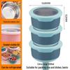 Stainless Steel Food-Grade Sealed Soup & Bento Bowl for Refrigerator