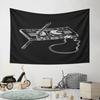 "Retro Cassette Tape Design" Pattern Wall Hanging Tapestry Decorative Tapestry Home Decor for Bedroom and Living Room