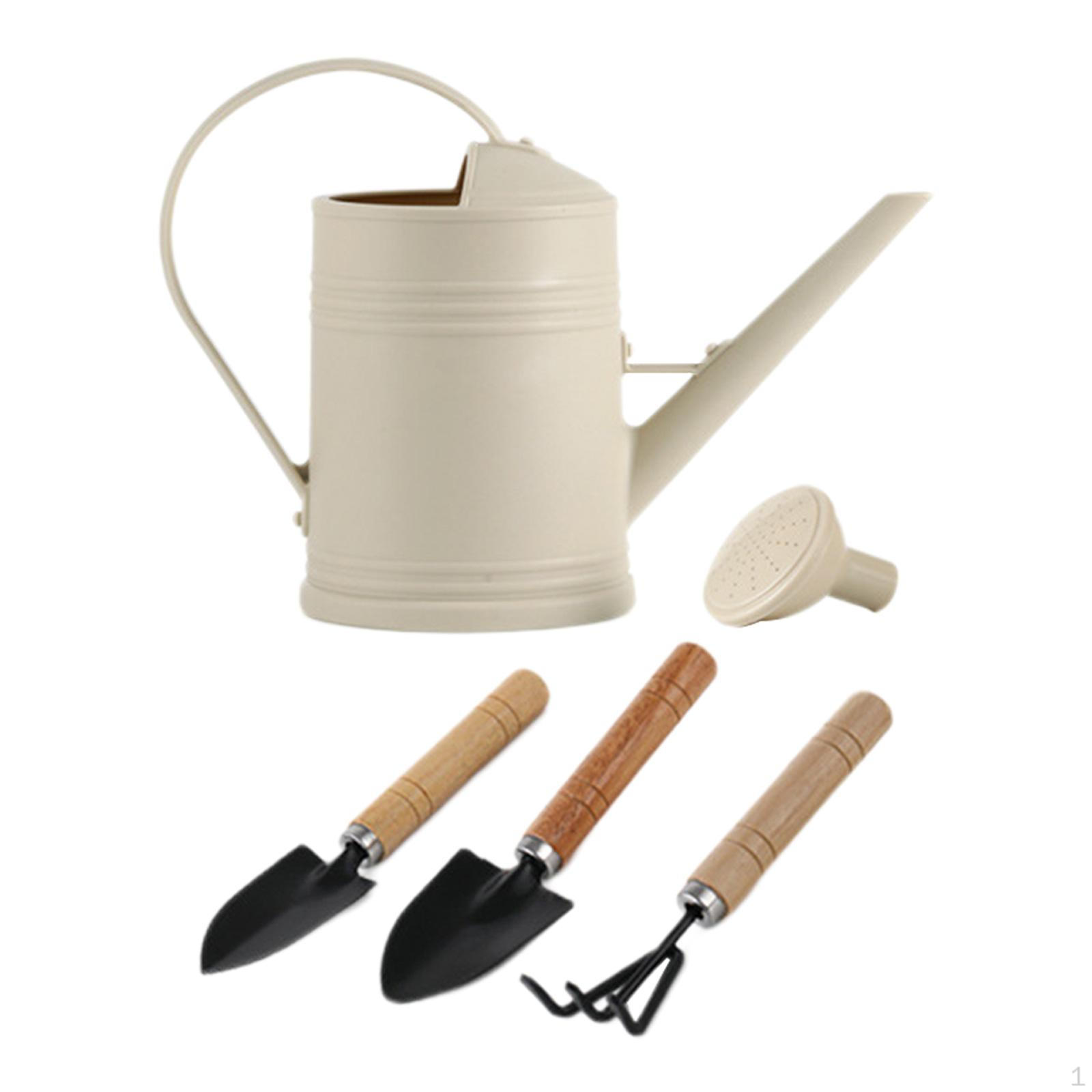 

Лейка с длинным ртом, садовый горшок с садовыми инструментами большой емкости 2 л бежевый