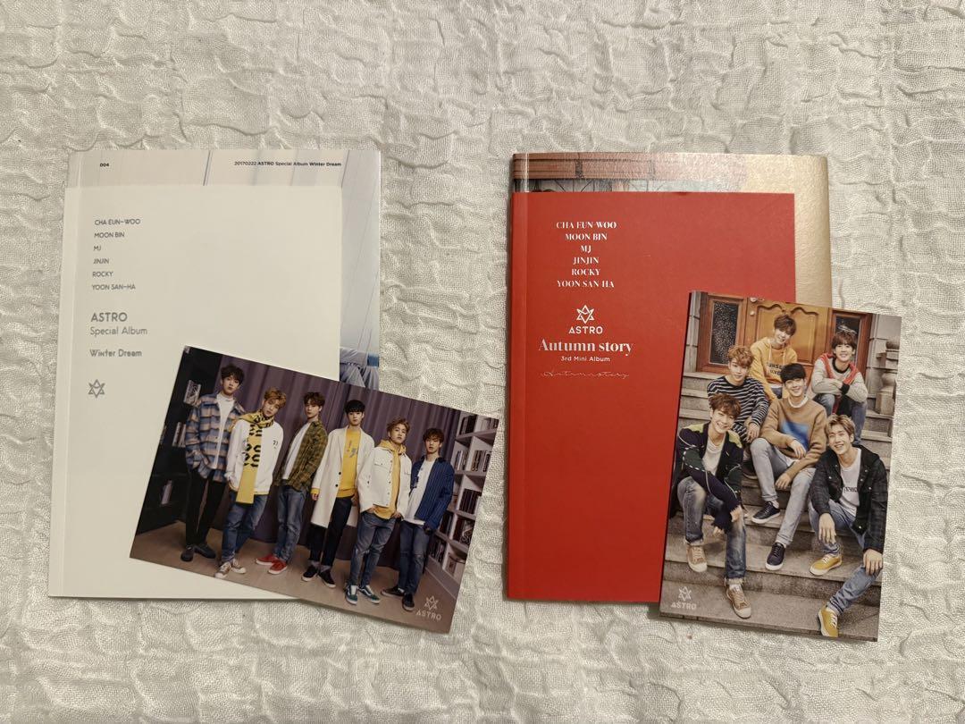 

[USED] ASTRO Winter Dream & Autumn story set