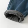 David Bella Boys' Fleece-Lined Denim Jeans