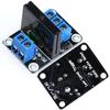1 Channel 5V Low Level Trigger Solid State Relay Module with Fuse, 1 Way 250V 2A for Industrial Control Applications