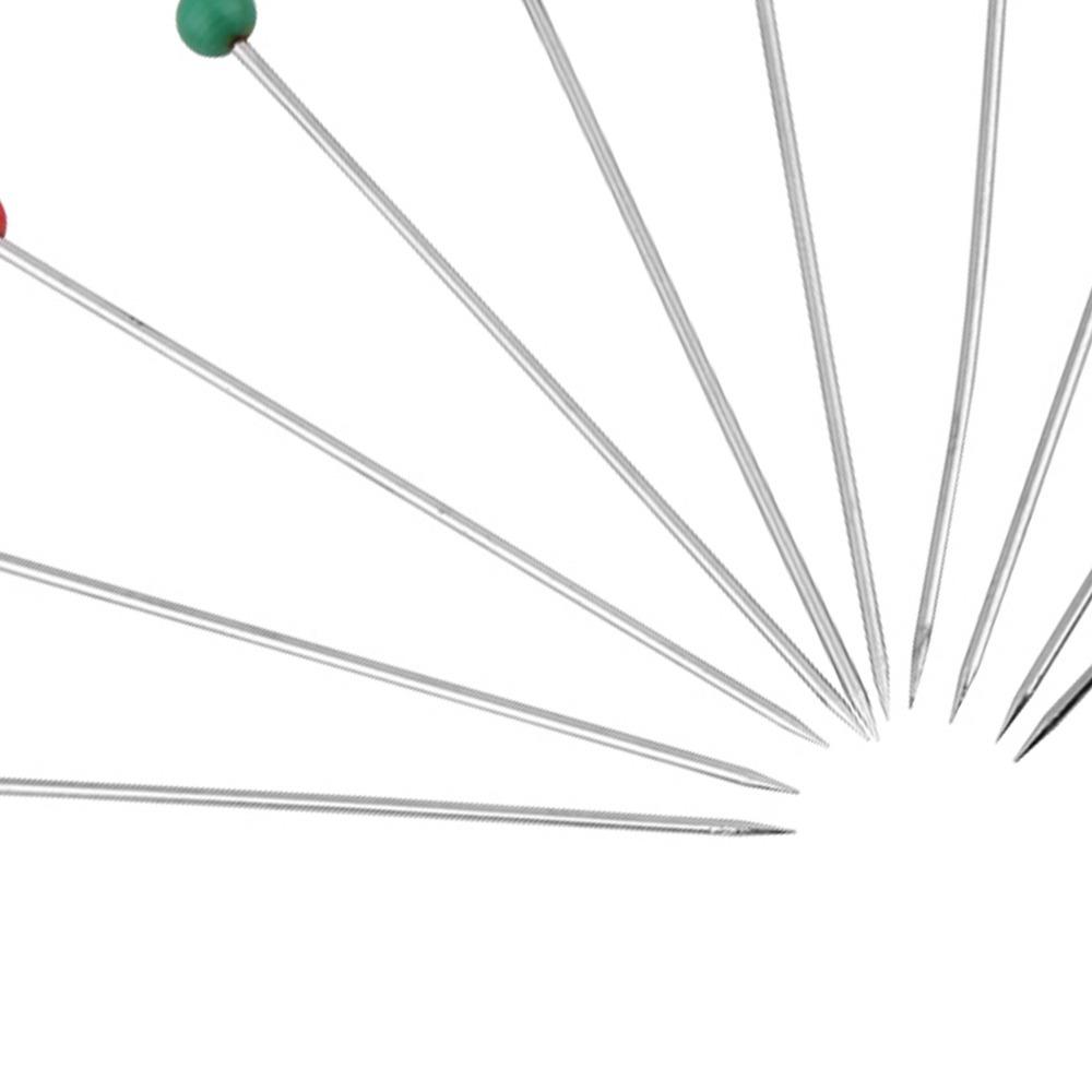 1000pcs Multicolor Sewing Pins High Temperature Resist Straight Pins Dressmaking Pins  DIY Craft