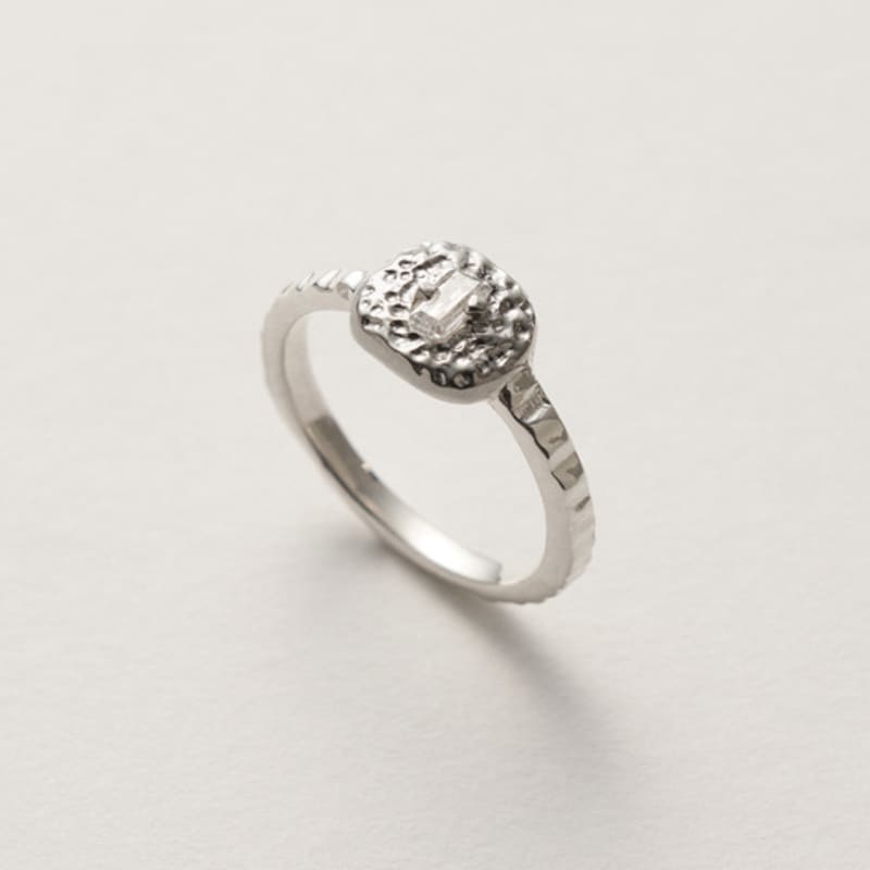 Liersi Fin Baguette Ring(5stone)