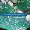 8586D High-Power 2-in-1 Desoldering Station: Constant Temperature Hot Air & Soldering Iron for Mobile Phone & Computer Chip Repair.