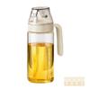 Oil Dispenser Bottle For Kitchen Sauce Auto-Seal Portion Control Olive Oil Bottle Condiment Leak-Proof Ergonomic Dust-Proof
