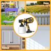 Paint Sprayer 1000W High Power Electric Spray Paint Gun with Adjustable Spray Width Knob,1400ML Container,4 Nozzles & 3 Patterns,Easy To Clean for
